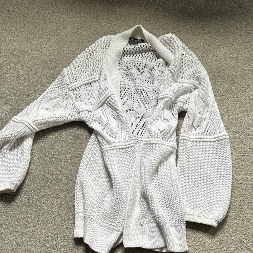 Express balloon sleeve Knit Sweater